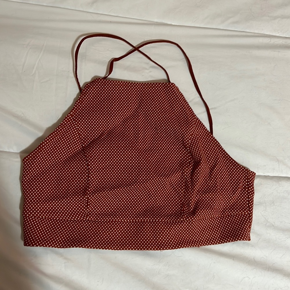 Brown Urban Outfitters Halter Top